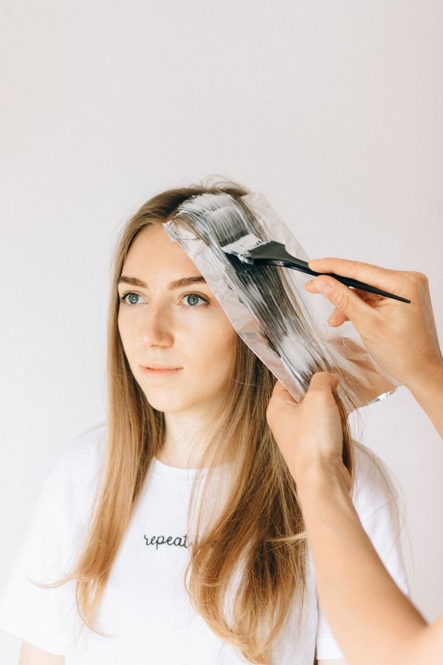 Balayage highlights